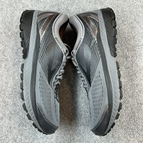 Brooks ghost 10 Running Shoes Men Size 9 Wide Grey DNA Cushion Athletic sneakers